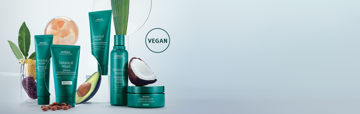 Shop plant powered, bond-building treatment to strengthen and repair damaged hair.